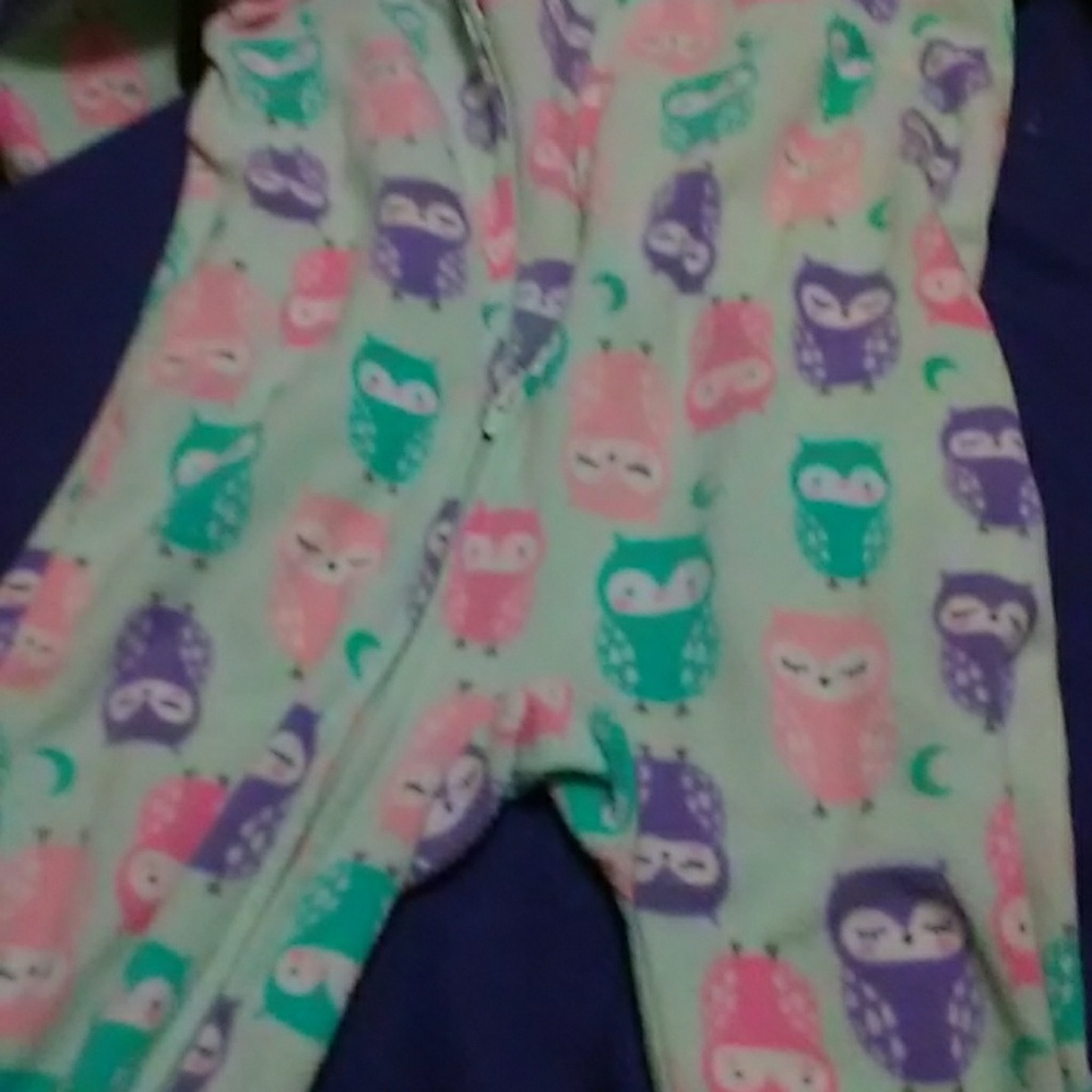 3- toddler girl onsie pajamas